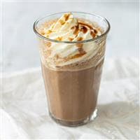 Ijs koffie hazelnoot